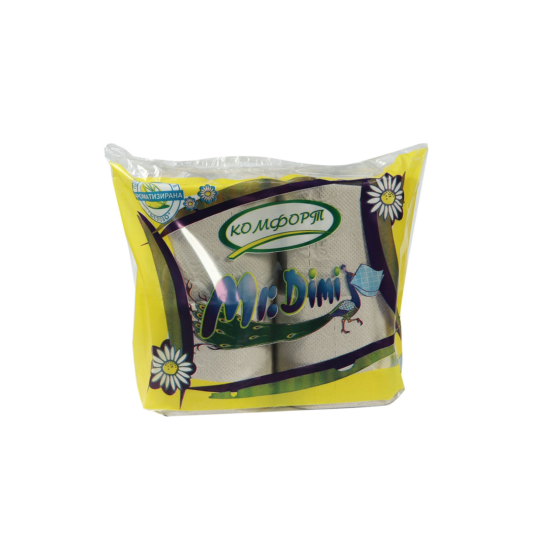 Toilet paper Maxi, three-ply, recycled, 160 sheets, 4 pieces