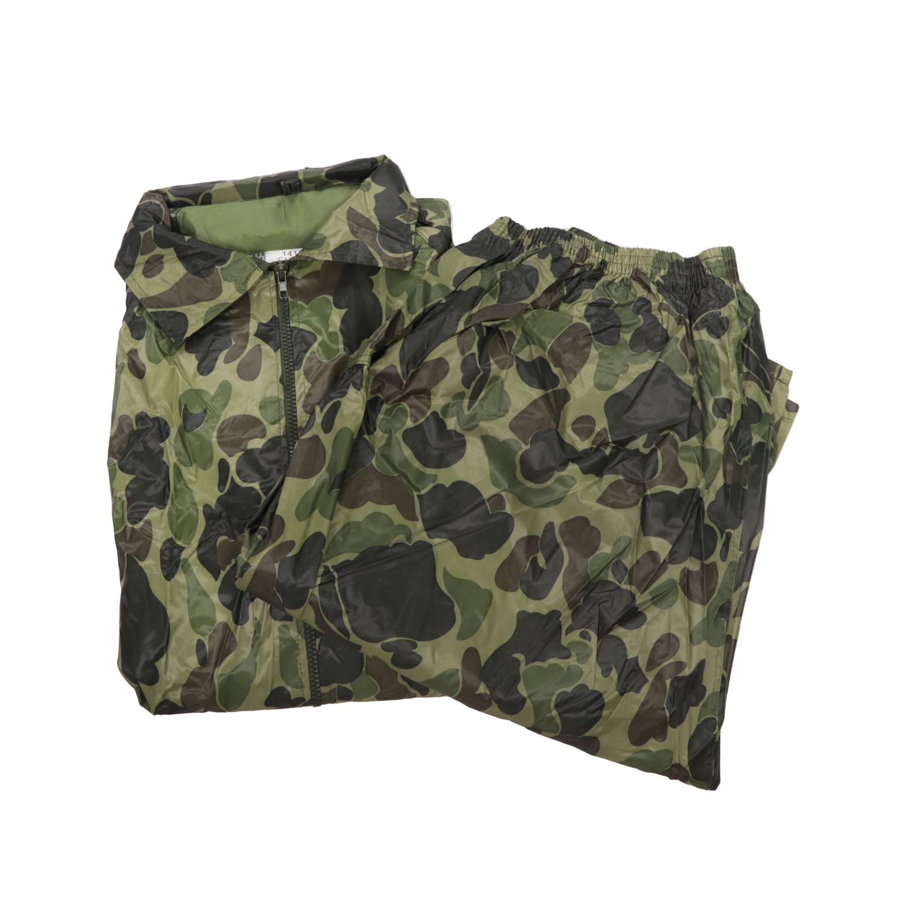 Waterproof suit Carina PVC1410-4, polyamide, color camouflage