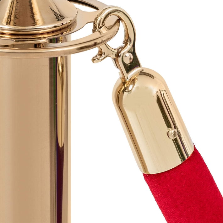 Ограничително колче Modern, златисто, широчина 320 mm, височина 920 mm