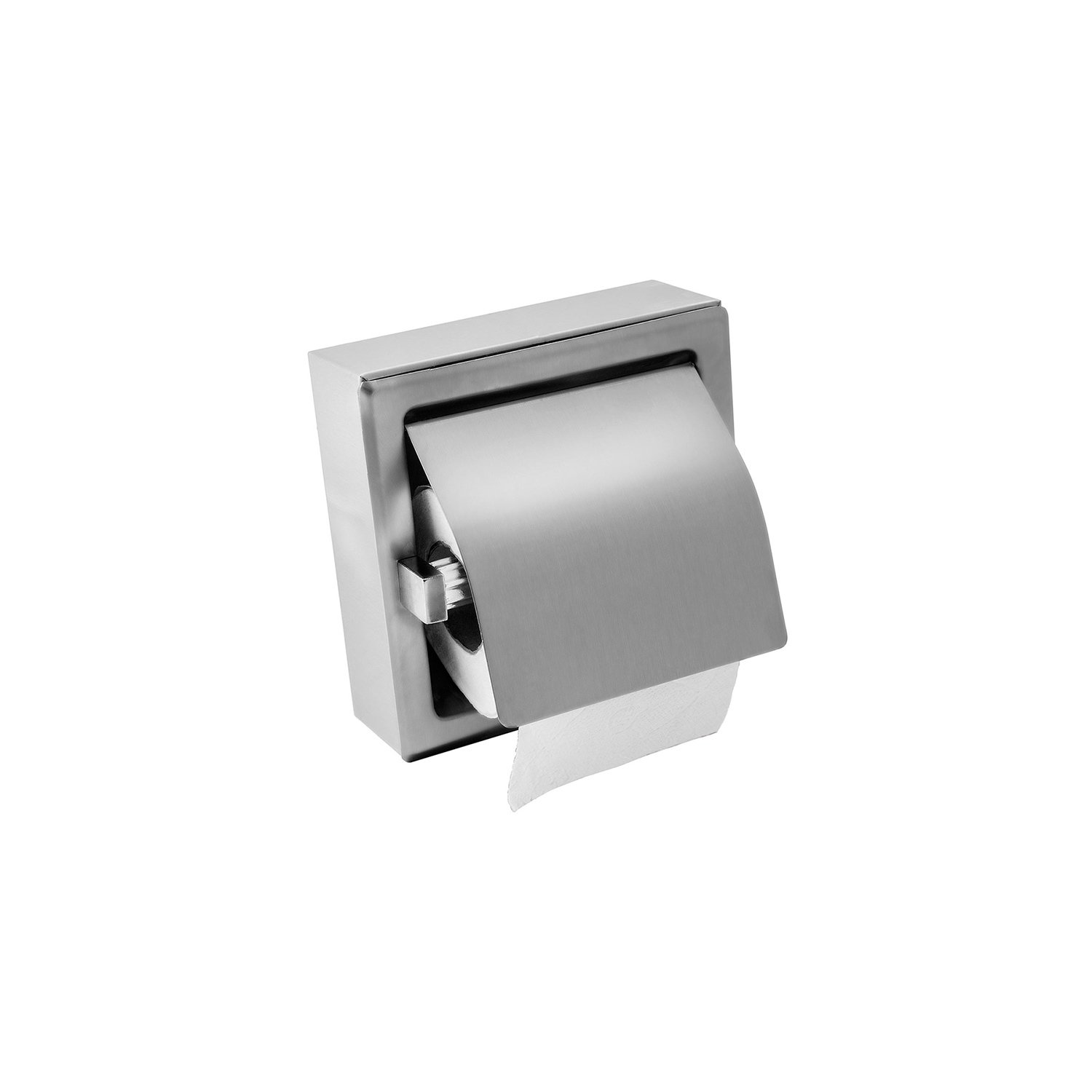 Dispenser for toilet paper Dayco, wall-mounted, 16 х 6 х 16 cm, stainless steel