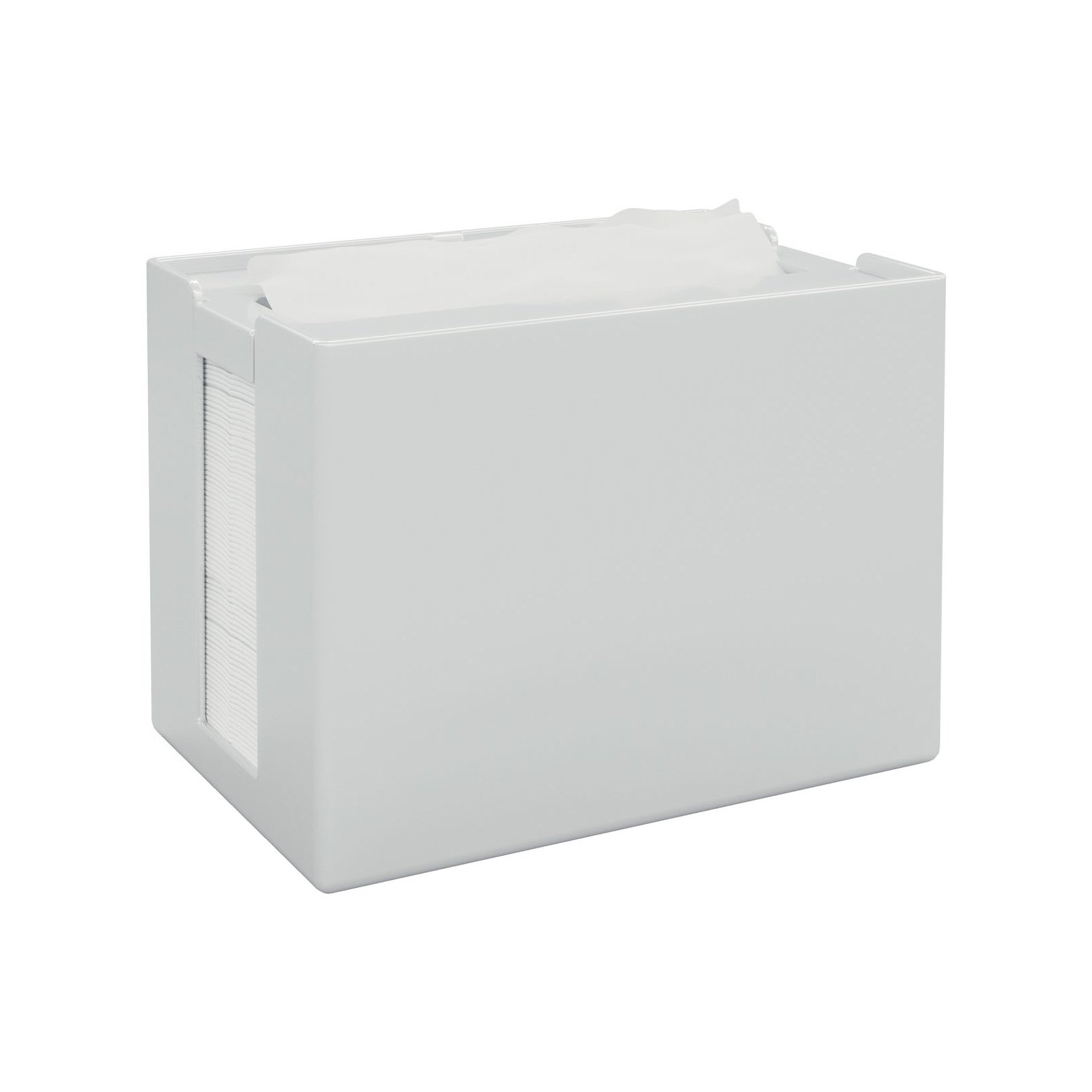 Dispenser for napkins Papernet Basic, per pack, white, 16.8 х 12.5 х 10.9 cm
