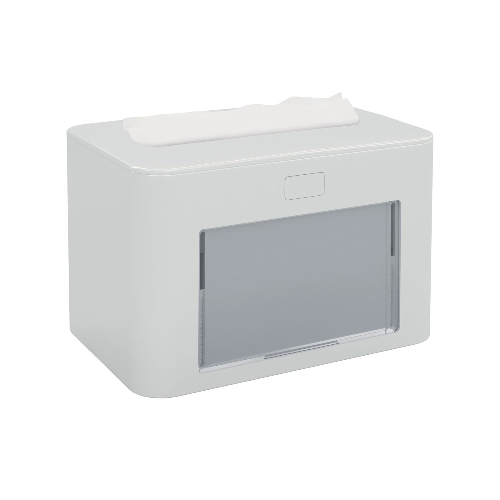 Dispenser for napkins Papernet Premium, per pack, white, 13.3 х 20 х 12.6 cm