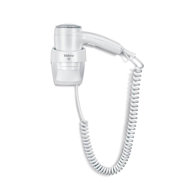 Hair dryer for hair Valera Executive White, wall-mounted, 1200 W, white