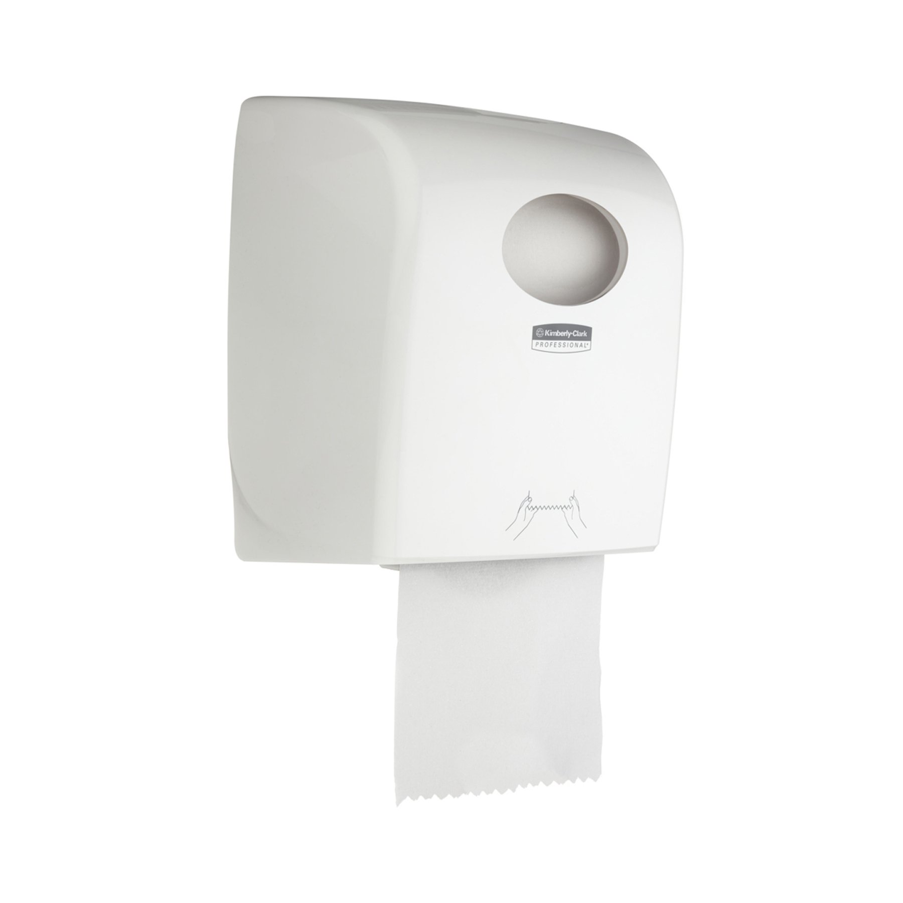 Dispenser for towels for hands Kimberly-Clark Aquarius 7375 Autocut, white, 29.7 х 24.8 х 37.4 cm