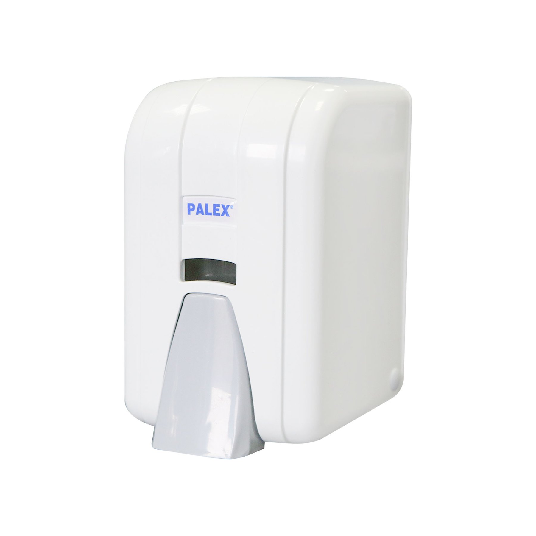 Dispenser for liquid soap Palex Profi, 600 ml, white, abs, 10 х 9.5 х 12.5 cm