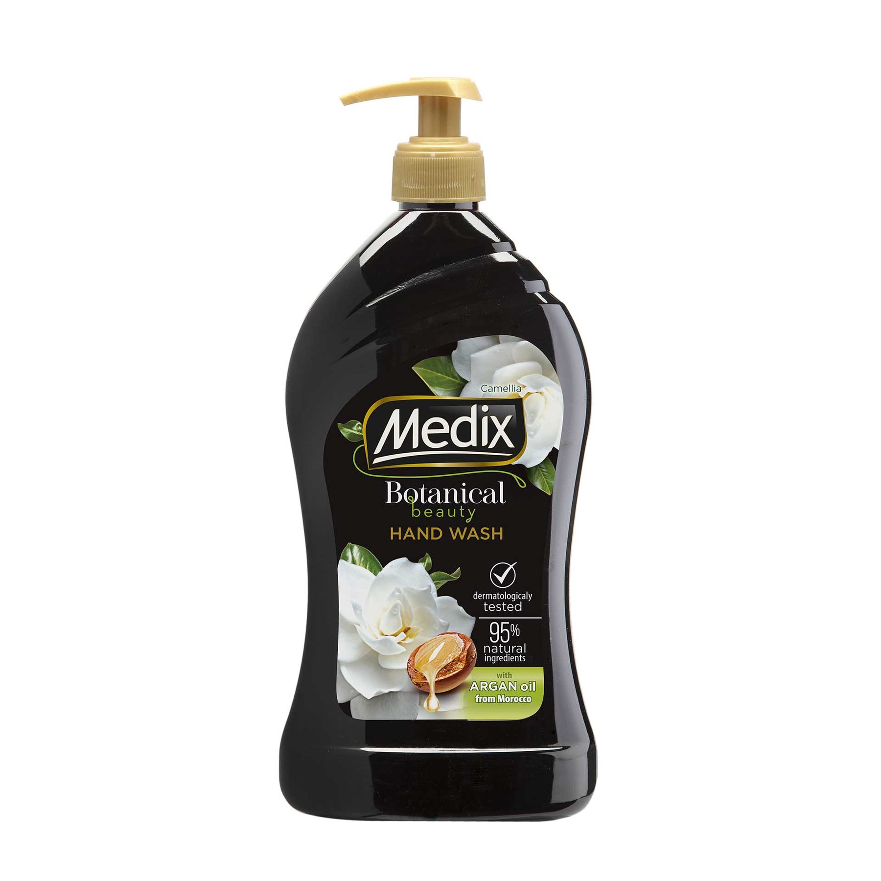 Liquid soap Medix Botanical Camellia, with pump, 800 ml