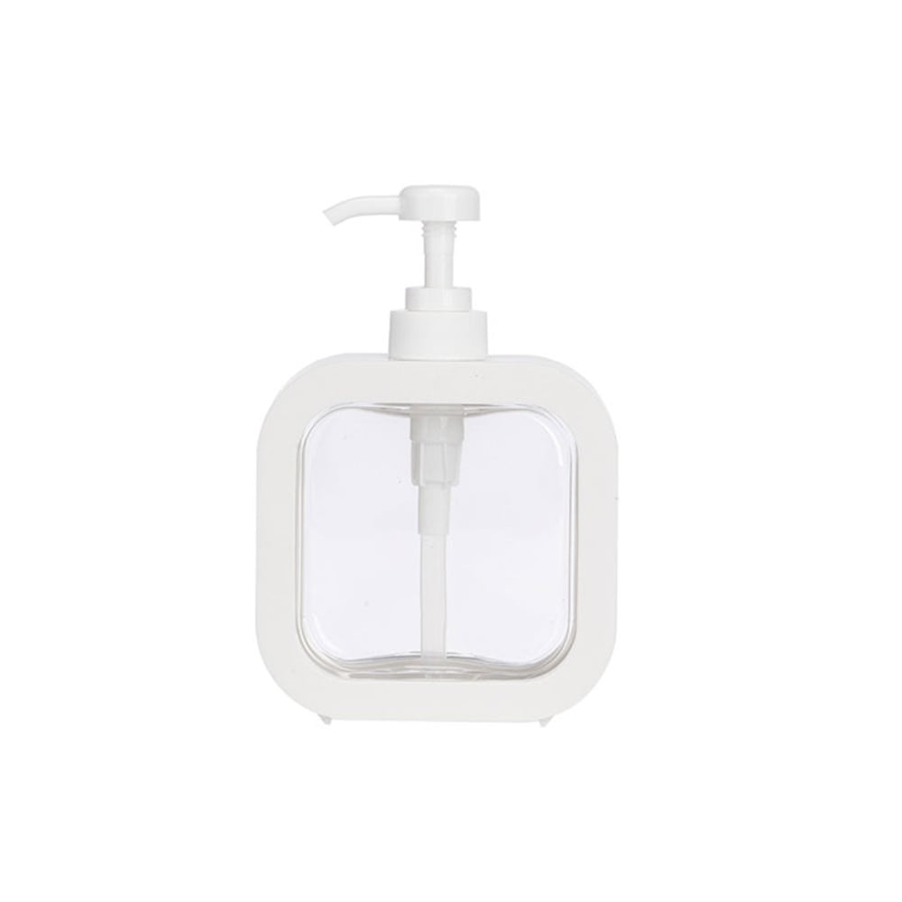 Диспенсър за течен сапун Berilo, пластмасов, 500 ml, бял