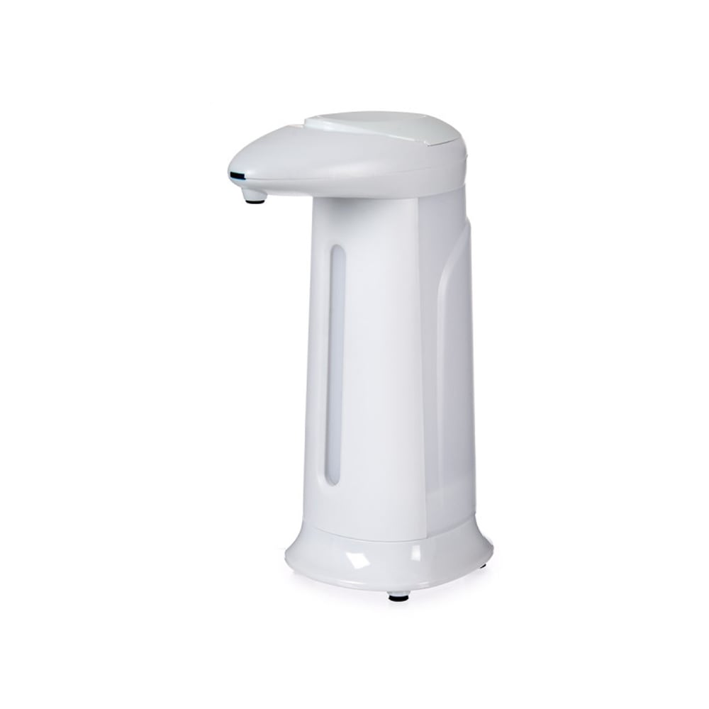 Диспенсър за течен сапун Berilo, безконтактен, 350 ml, бял