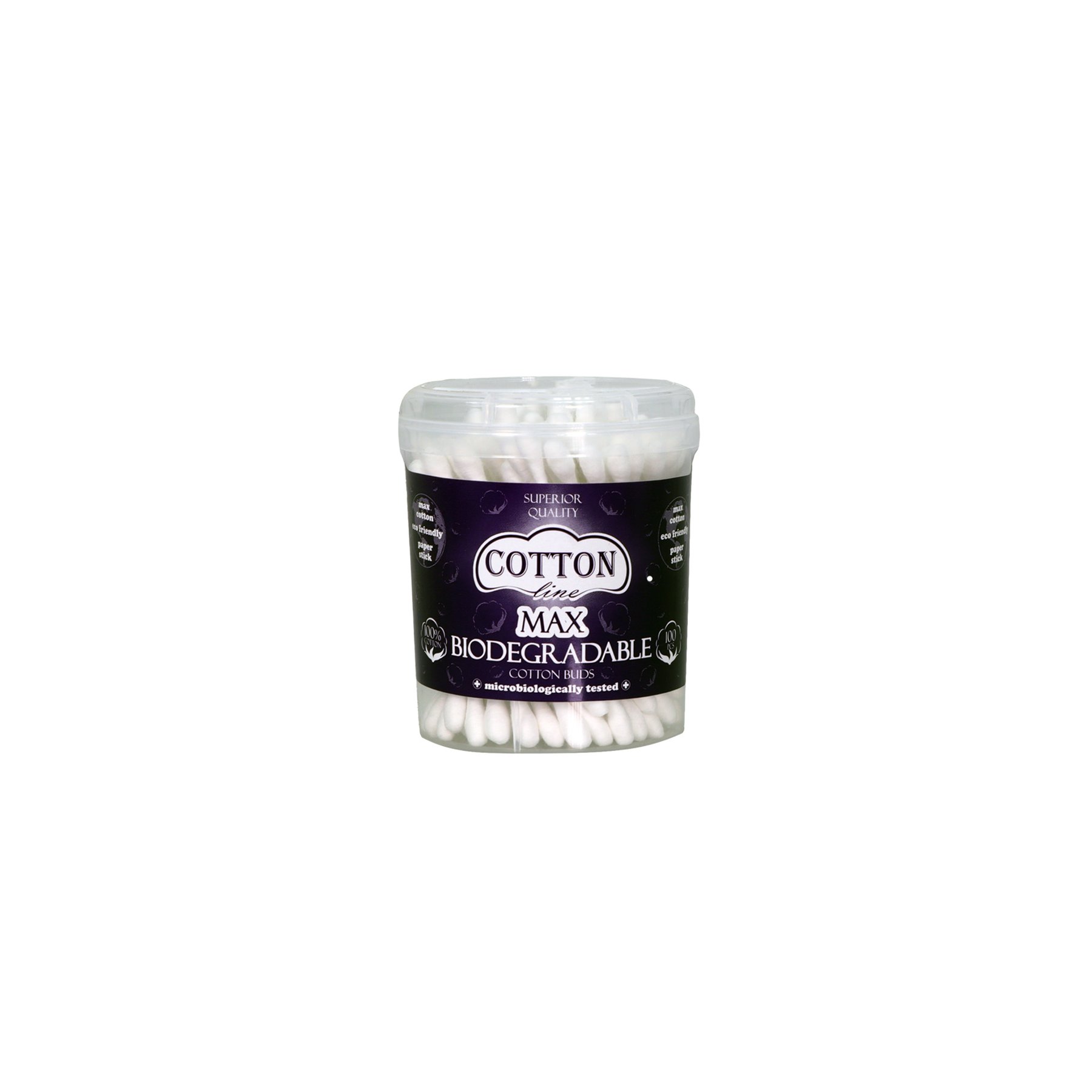 Earpicks Cotton, biodegradable, 100 count