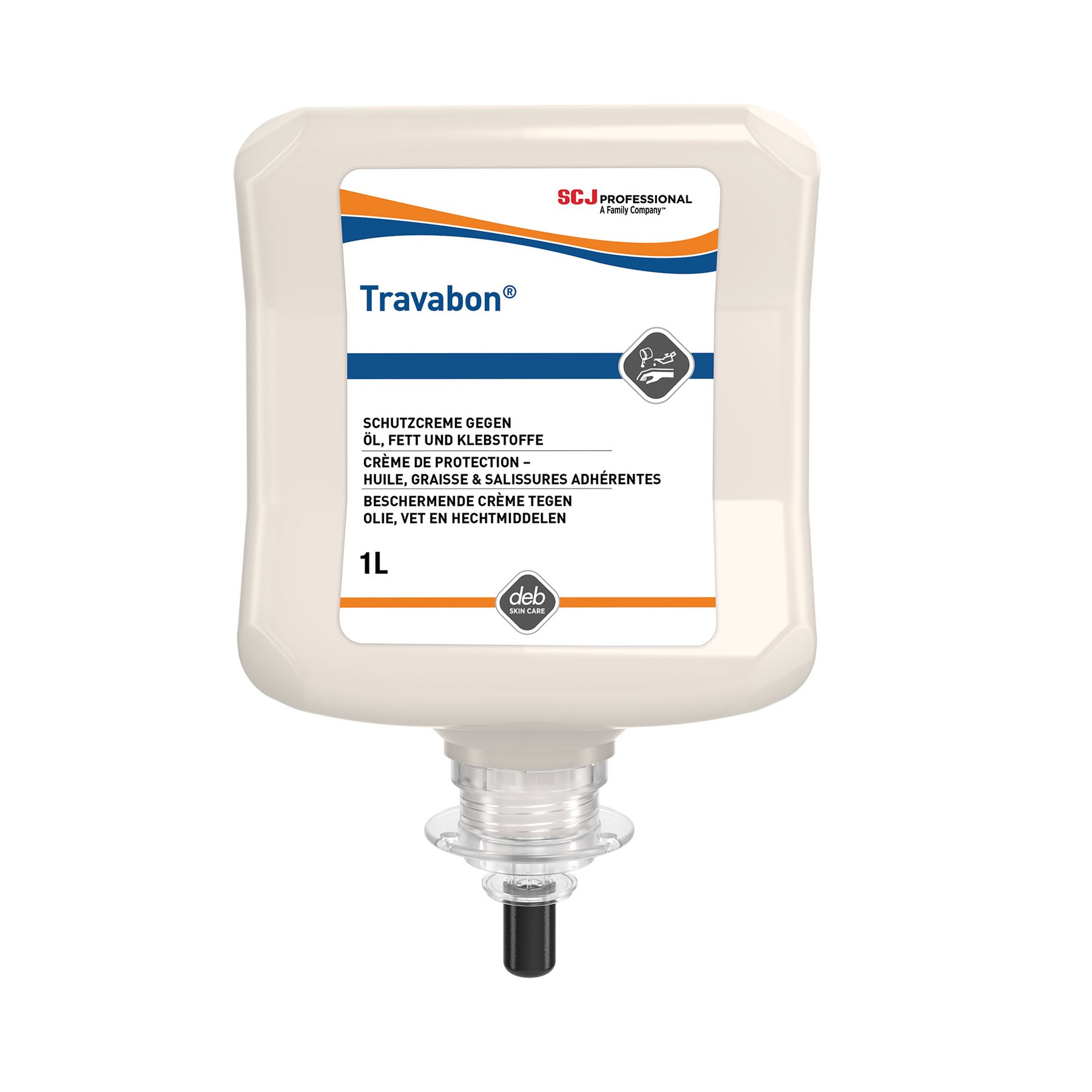 Cream for hands SCJohnson Travabon Classic, protective, 1 L