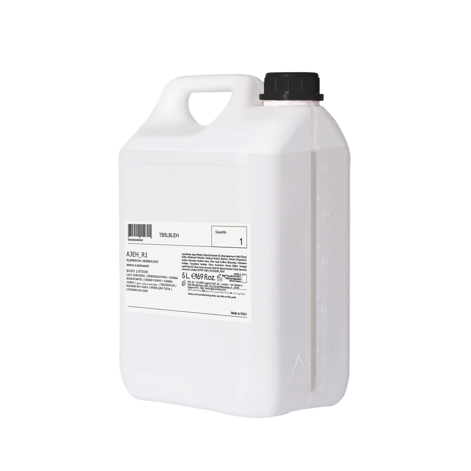 Lotion for body GFL Cosmetics Elemental, 5 L