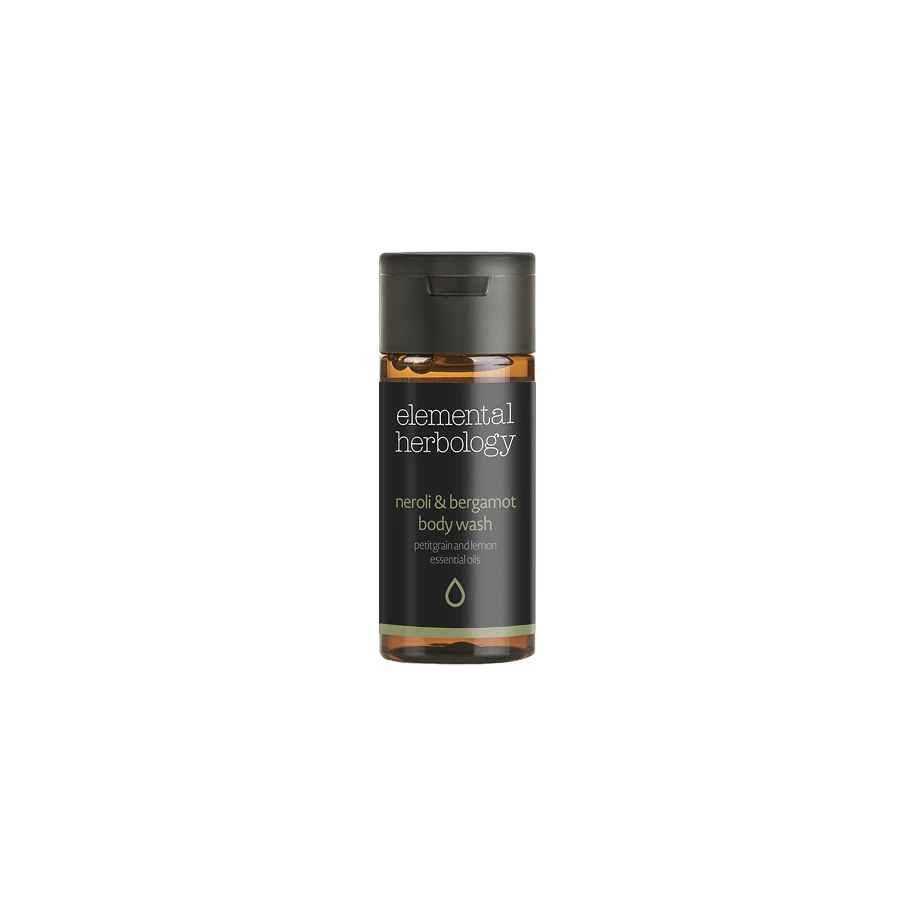 Shower gel GFL Cosmetics Elemental, 40 ml, 216 count, 3 x 8 cm