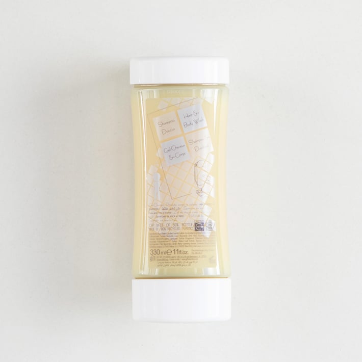 Душ гел за коса GFL Cosmetics и тяло Neutra, пълнител за диспенсър, 330 ml, 7 х 17.7 cm