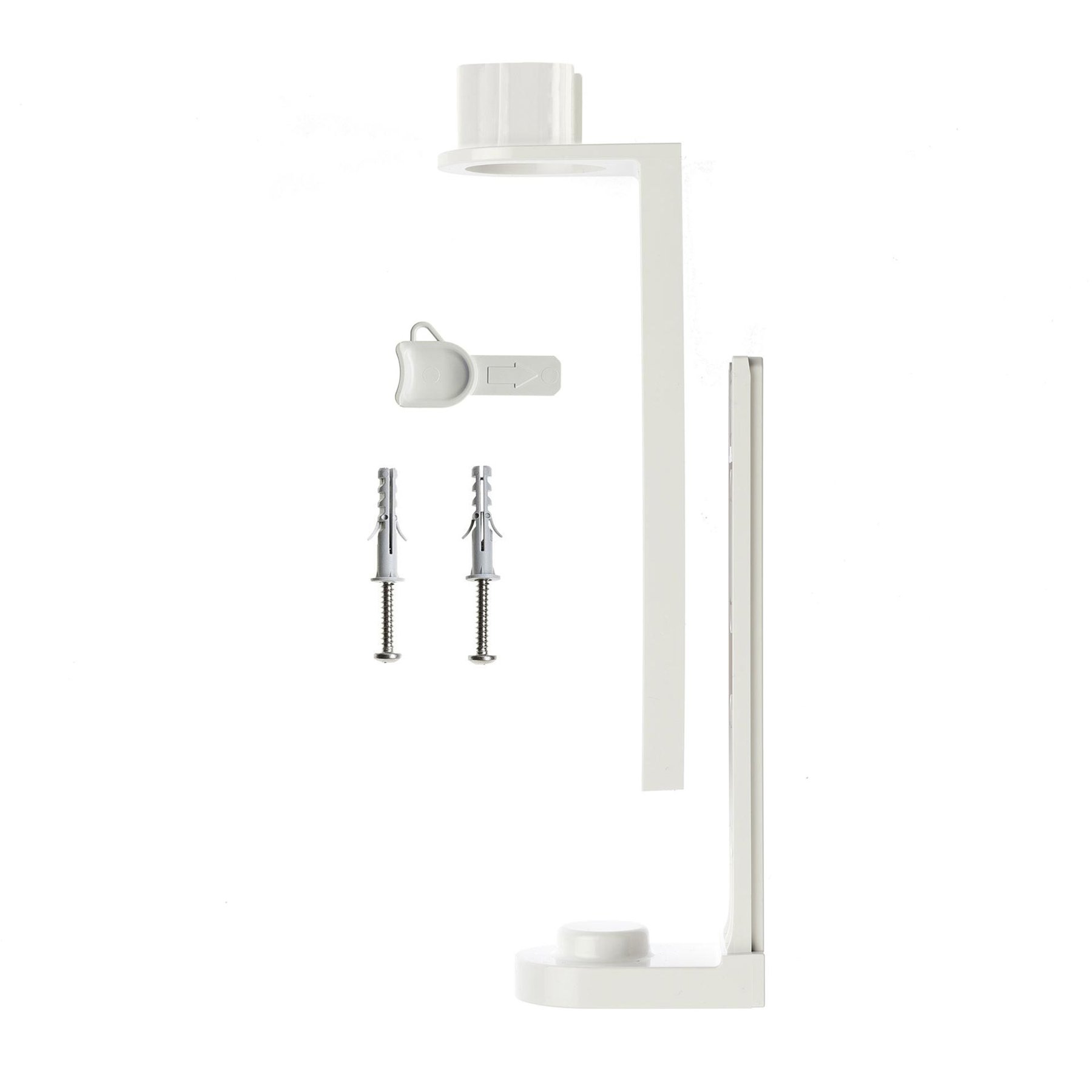 Dispenser for pump GFL Cosmetics, Anti Theft, ABS plastic, white
