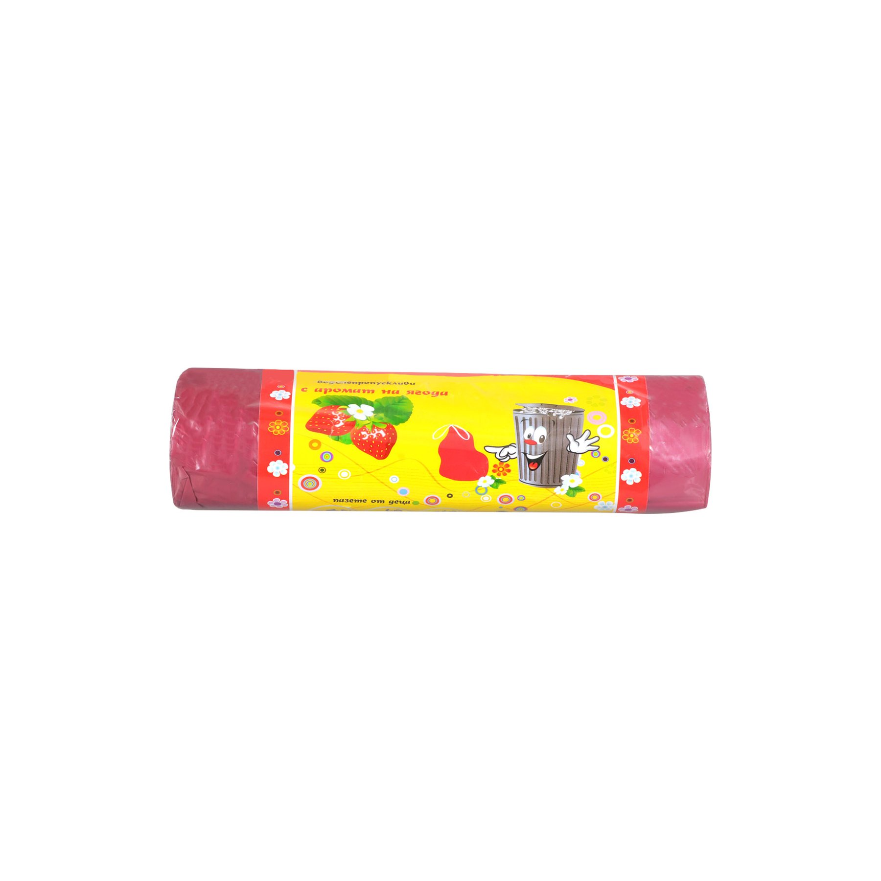 Garbage bags, with string and fragrance, 35L, 55x60cm, 10µm, 15pcs