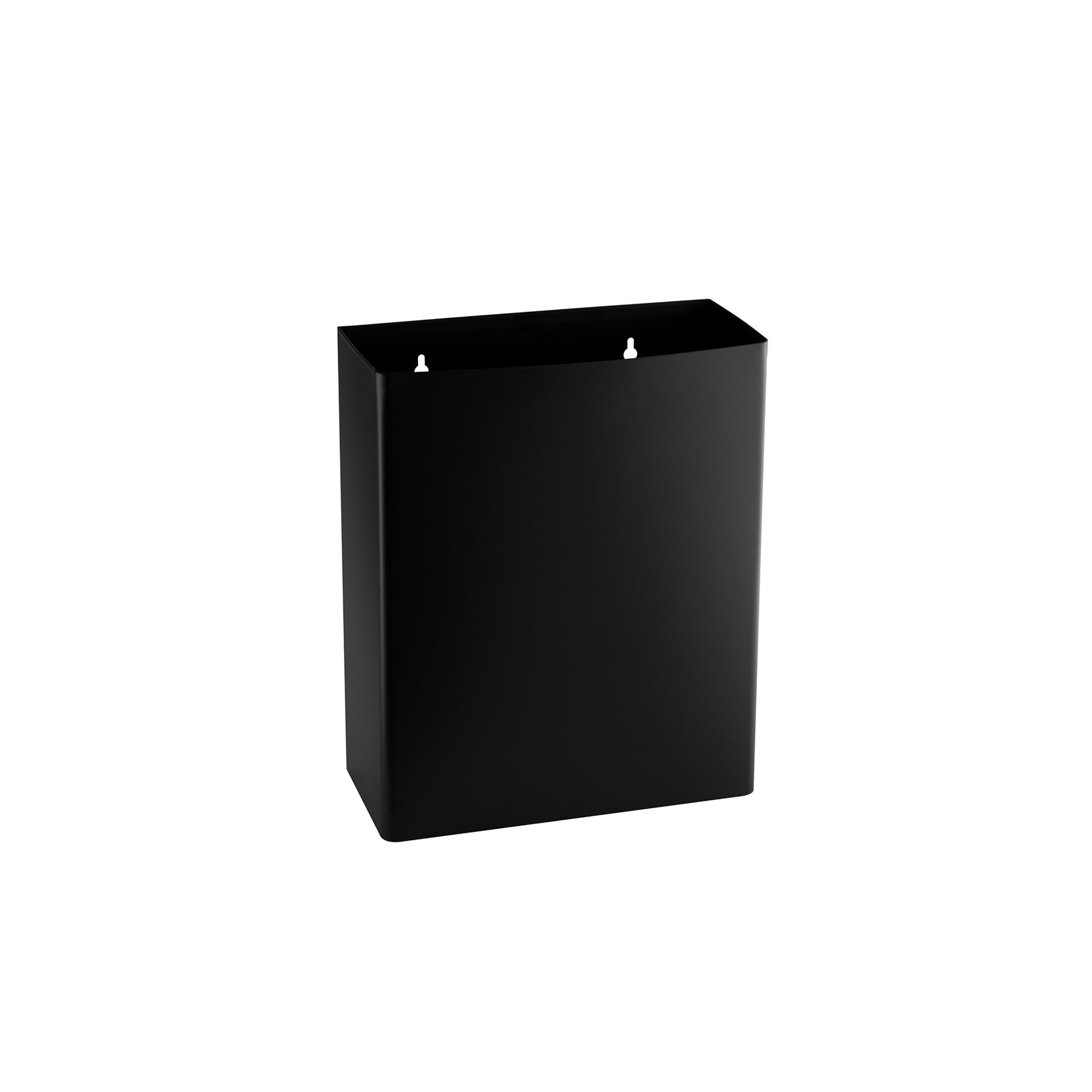 Waste bin Dayco, open, metal, 36 х 16 х 44 cm, 23 L, black