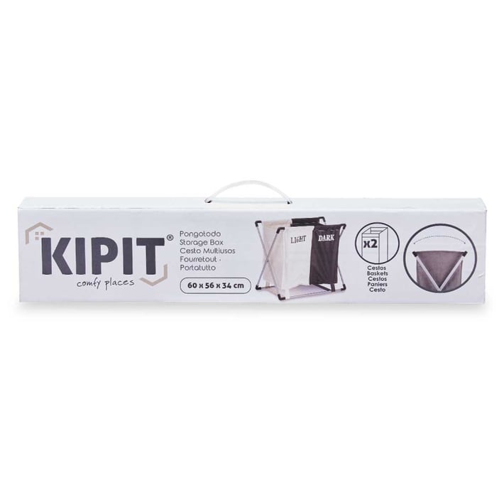 Кош за пране Kipit, двоен