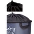 Кош за пране Kipit, пластмасов, с капак, 40 L, тъмен