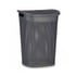 Кош за пране Kipit, с капак, 60 L, антрацит
