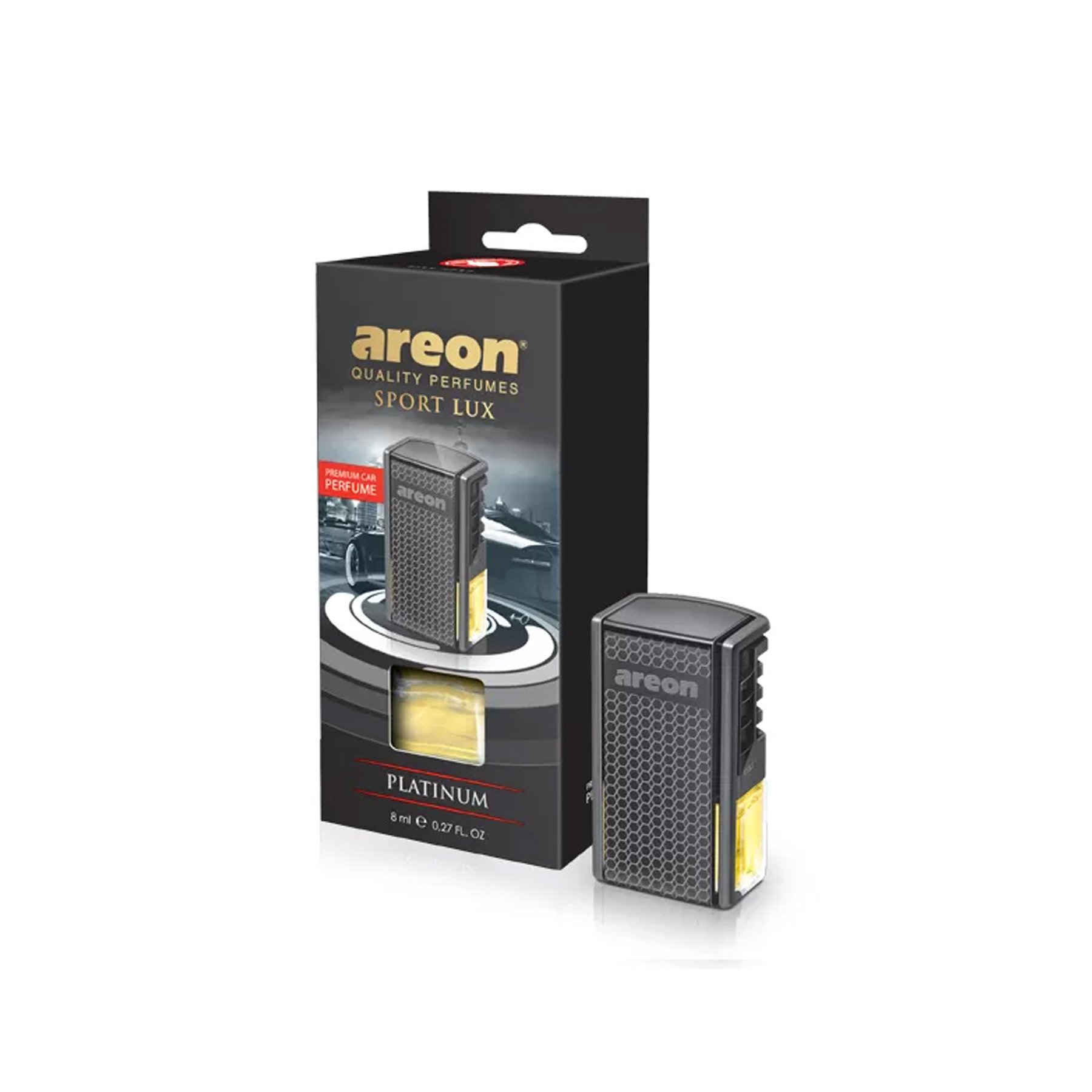 Air freshener for car Areon Platinum, 8 ml