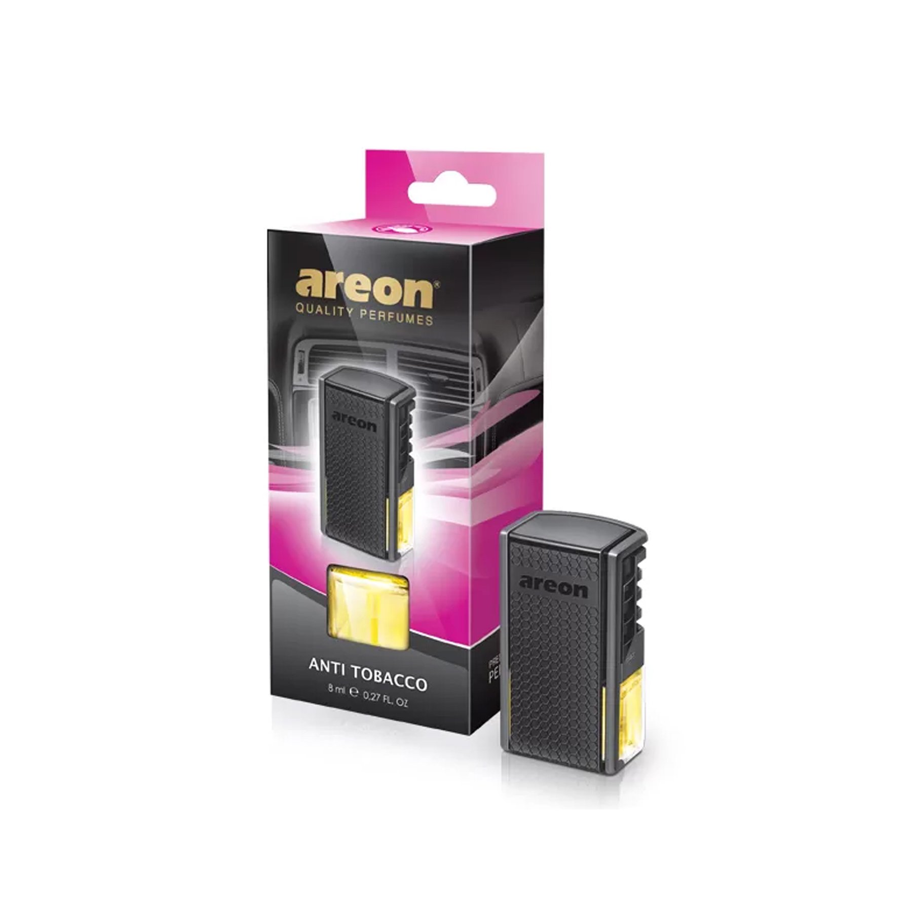 Air freshener for car Areon Anti Tobacco, colored, 8 ml