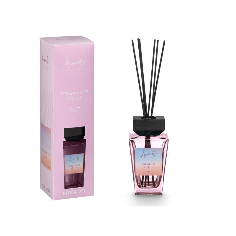 Reed diffuser Acorde, Bergamots Lotus, 200 ml