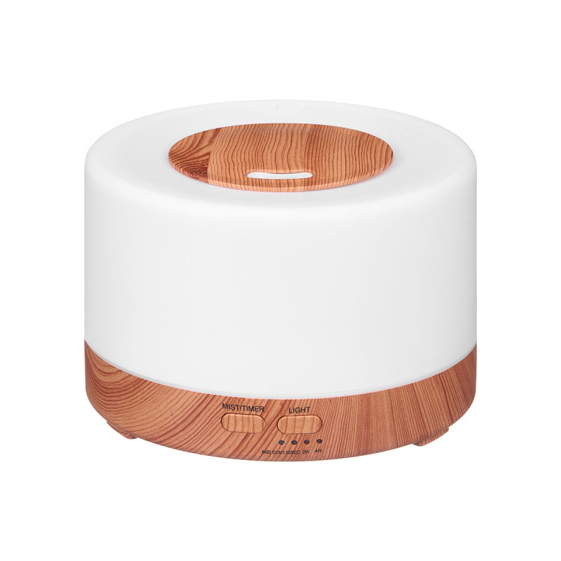 Aroma diffuser Acorde Convex, LED, wooden element