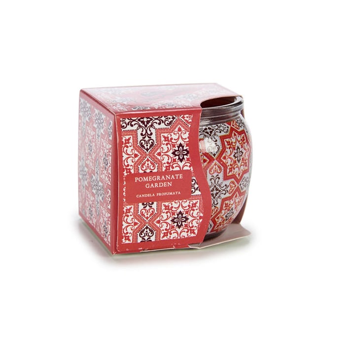 Свещ Acorde, в стъклена ваза, Pomegrenate, 20 часа