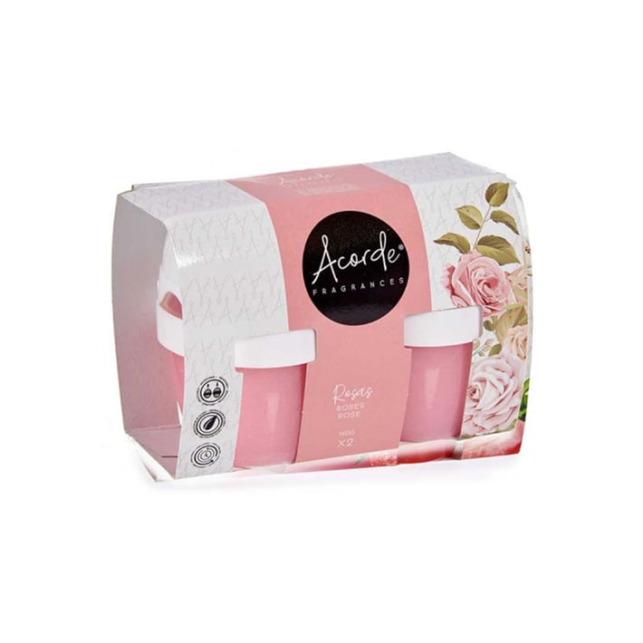 Ароматизатор Acorde, гел, Rose, 140 g, 2 броя