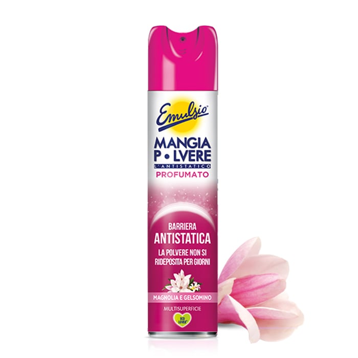 Furniture cleaning agent Emulsio Mangia Polvere, Magnolia, 300 ml