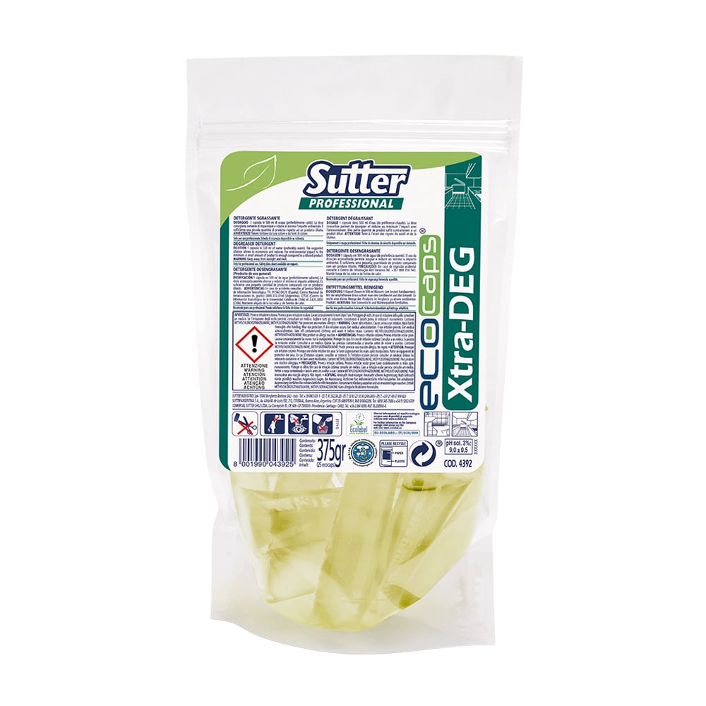 Degreaser Sutter Ecocaps Xtra-Deg, 25 capsules x 15 g