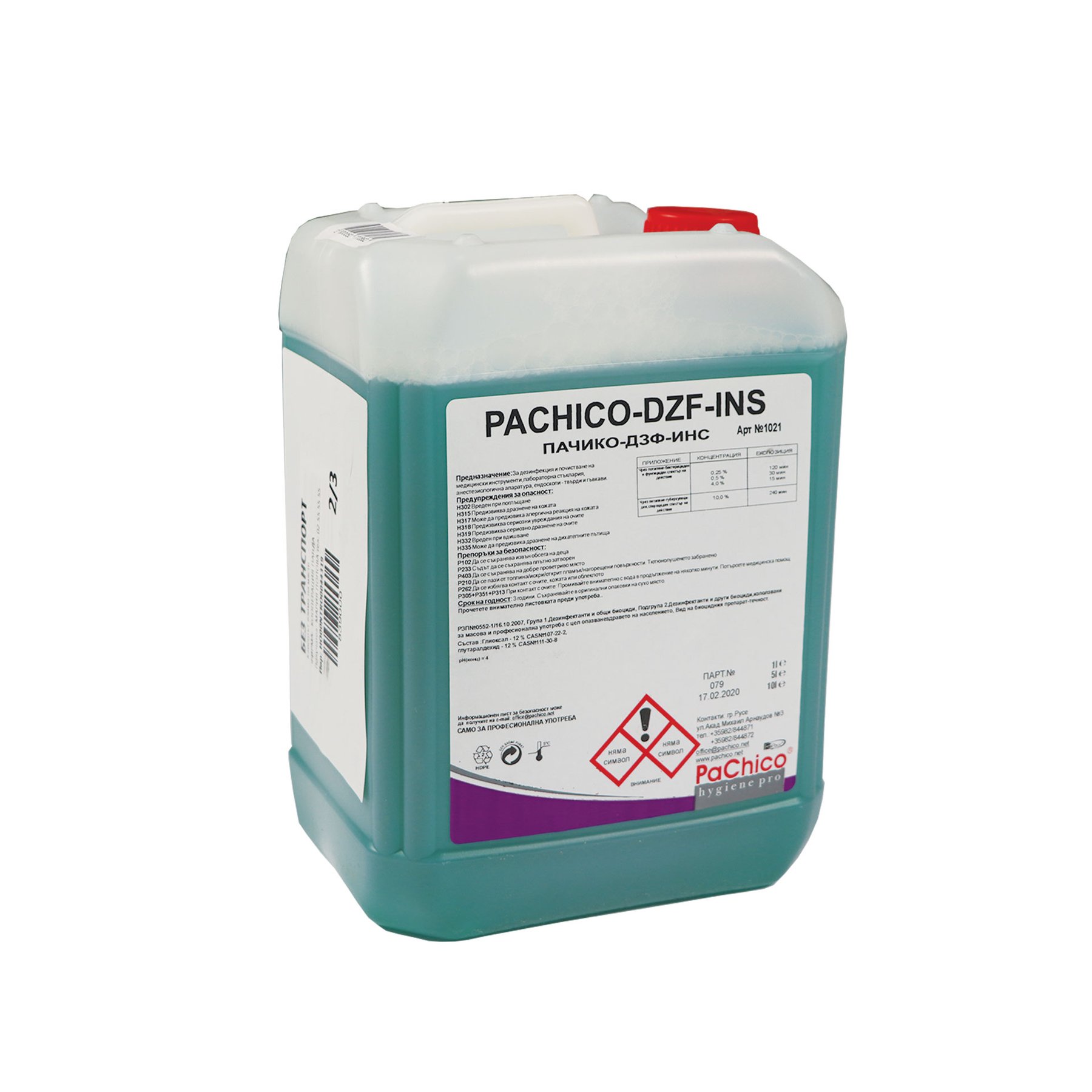 Disinfectant PaChico DZF INS, 5 L