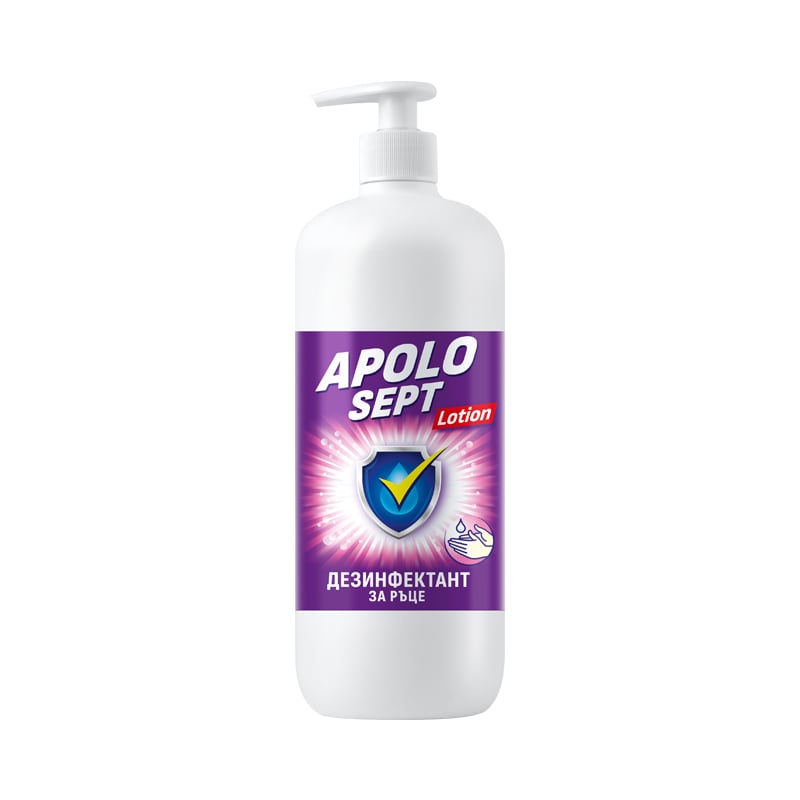 Disinfectant detergent for hands Apolo Sept, lotion, with pump, 500 ml