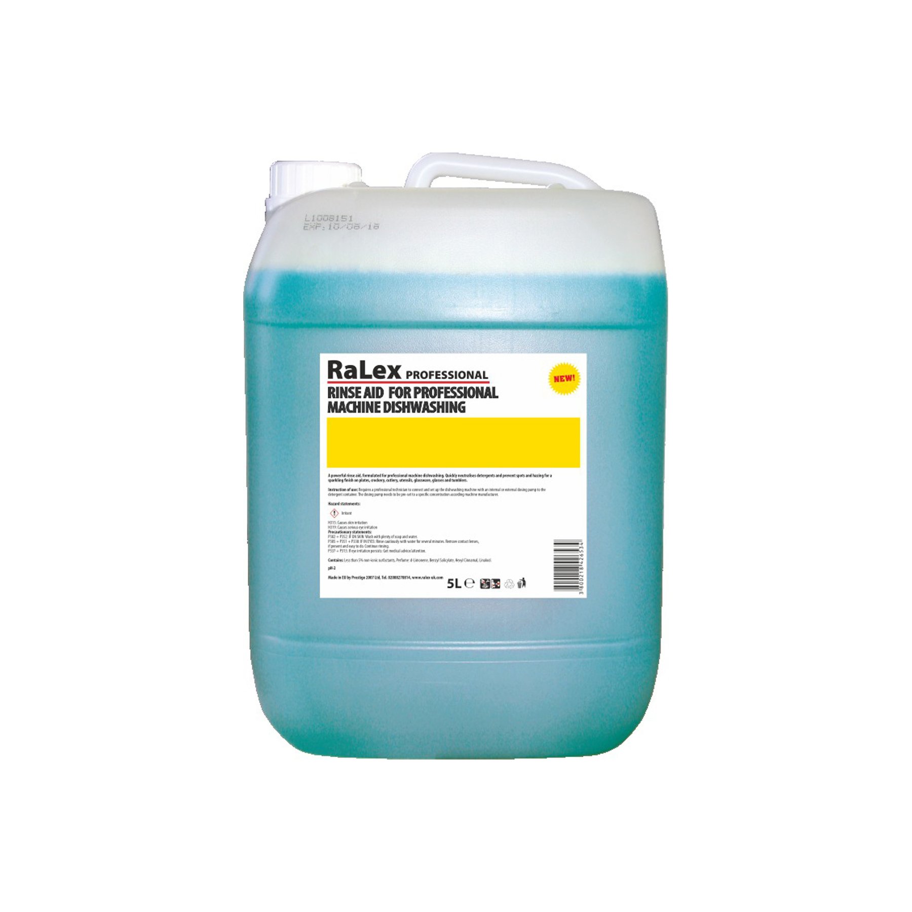 Detergent for dishwasher Ralex, rinse, 5 L