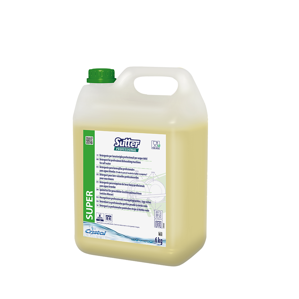 Sutter Super dishwasher detergent, washing agent, for soft water, 6 kg