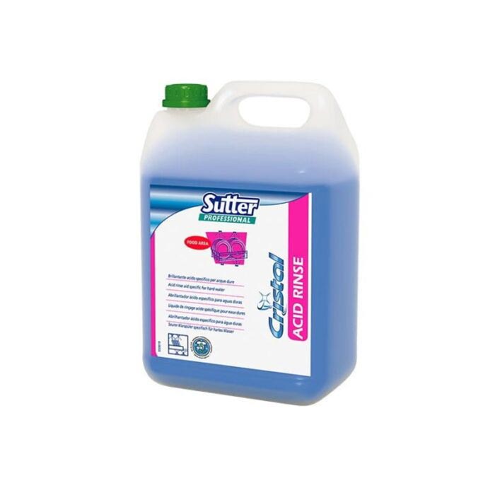 Rinse aid detergent for dishwasher machine Sutter Acid Rinse, 5 kg