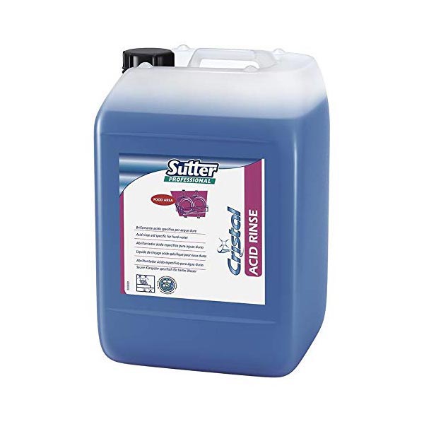 Rinse aid detergent for dishwasher machine Sutter Acid Rinse, 20 kg
