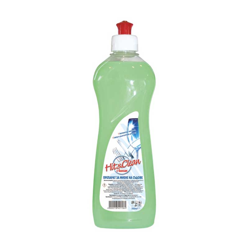 Dishwashing detergent Hit&Clean, conditioner, 500 ml, assorted