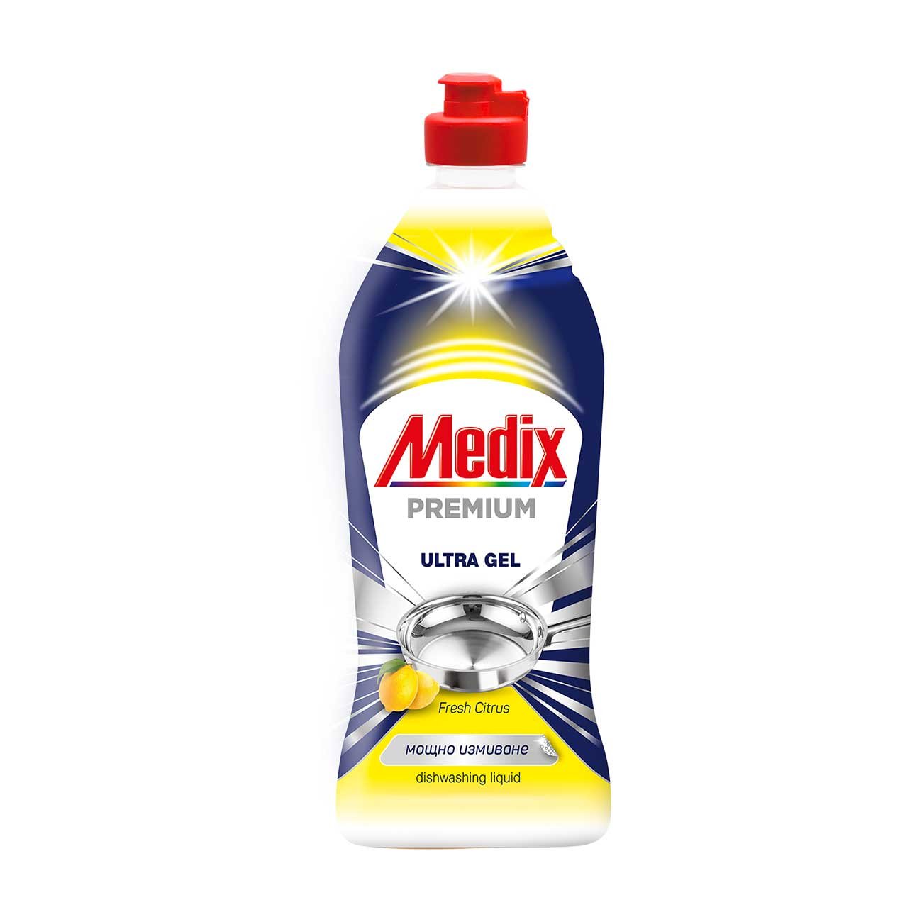 Dishwashing detergent Medix Premium, yellow, 750 ml