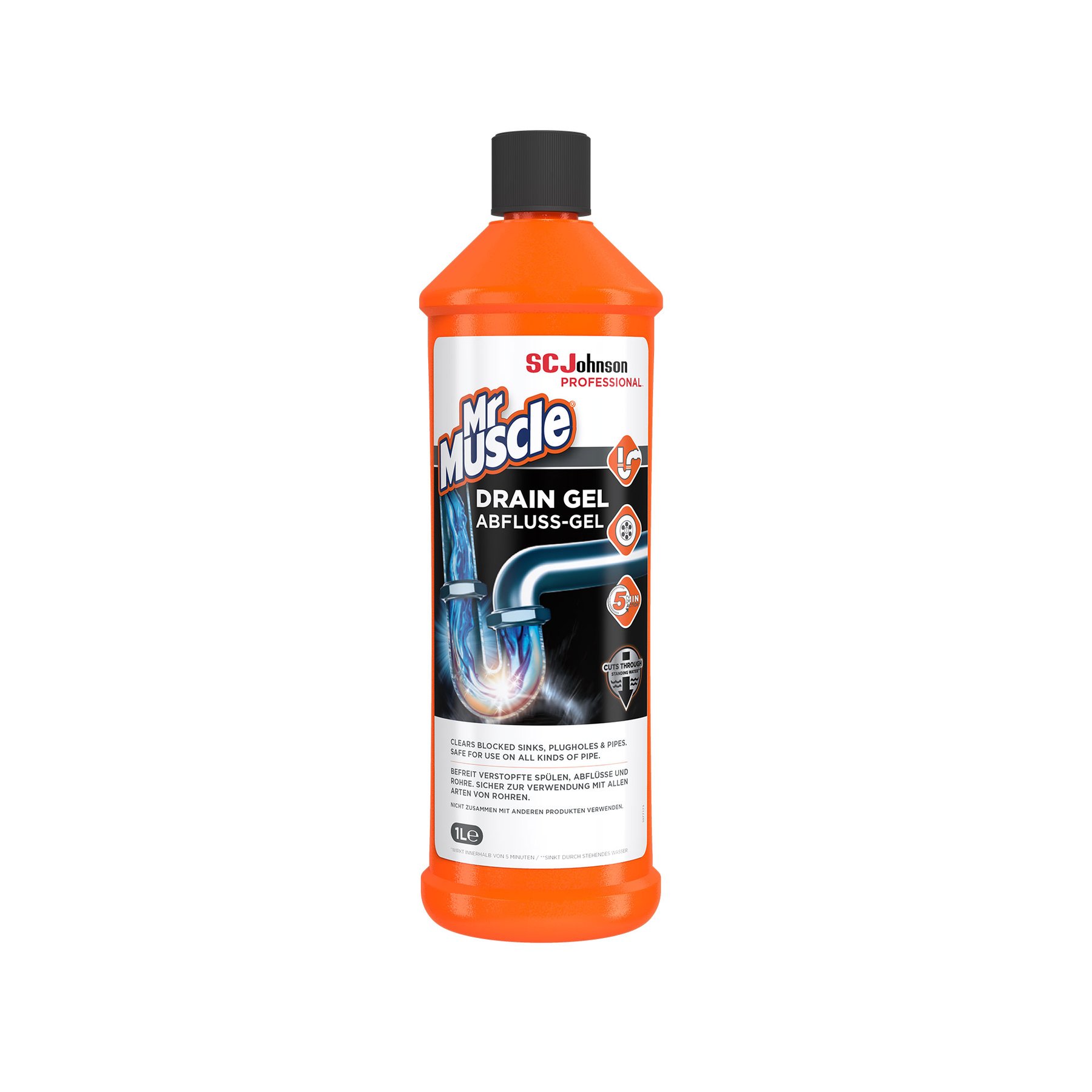 Detergent for unblocking of ducts Mr.Muscle, 1 L
