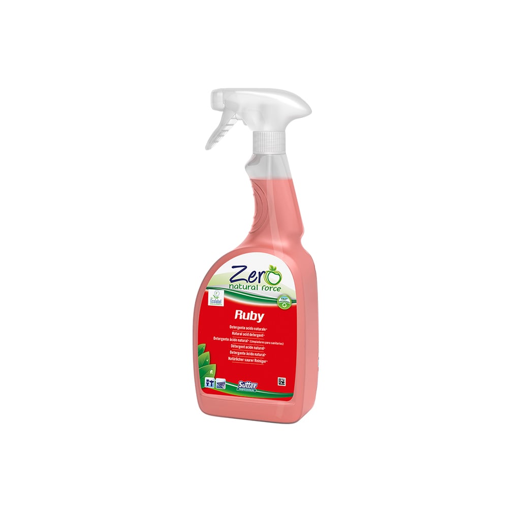 Bathroom Cleaning Detergent Sutter Zero Ruby, 750 ml
