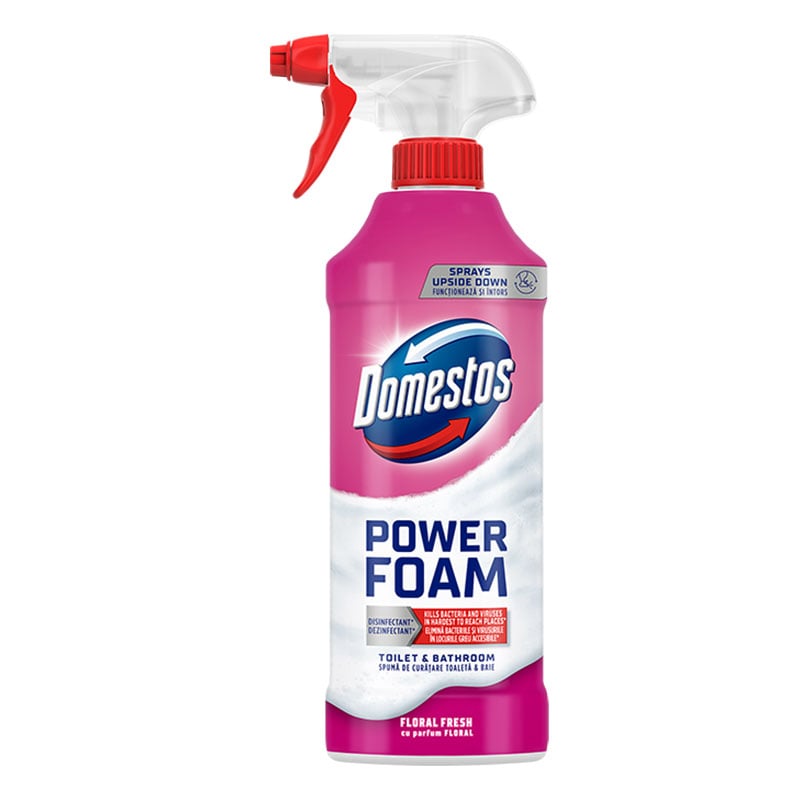 Domestos Cleaning Foam, Floral, 435 ml