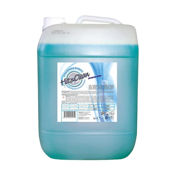 Laundry detergent Hit&Clean, gel, universal, 5 L