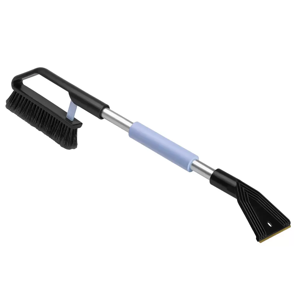 Snow brush Futura Colour, with ice scraper and aluminium handle, 70 cm