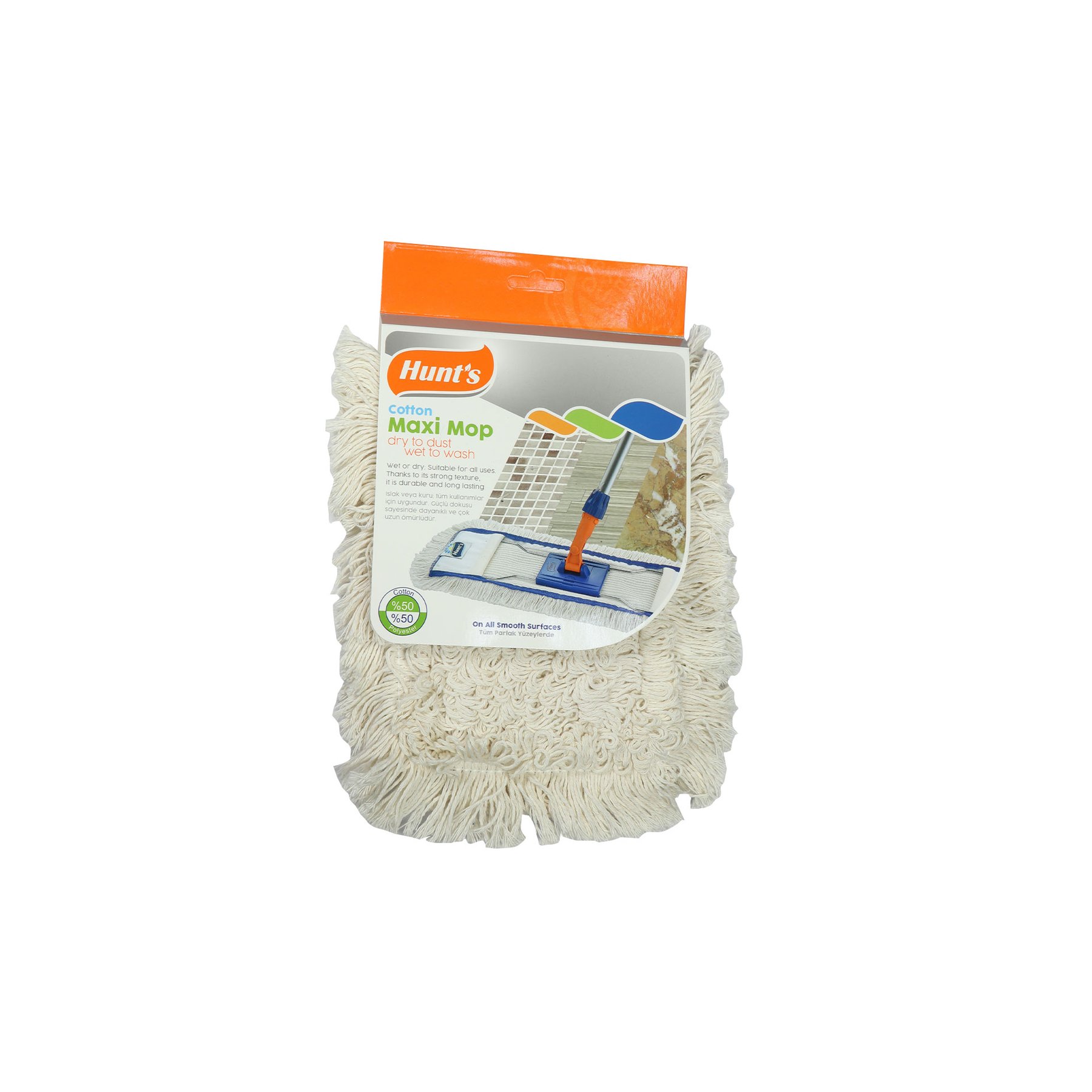 Mop Hunts Maxi Chain, for wet cleaning, 40 cm