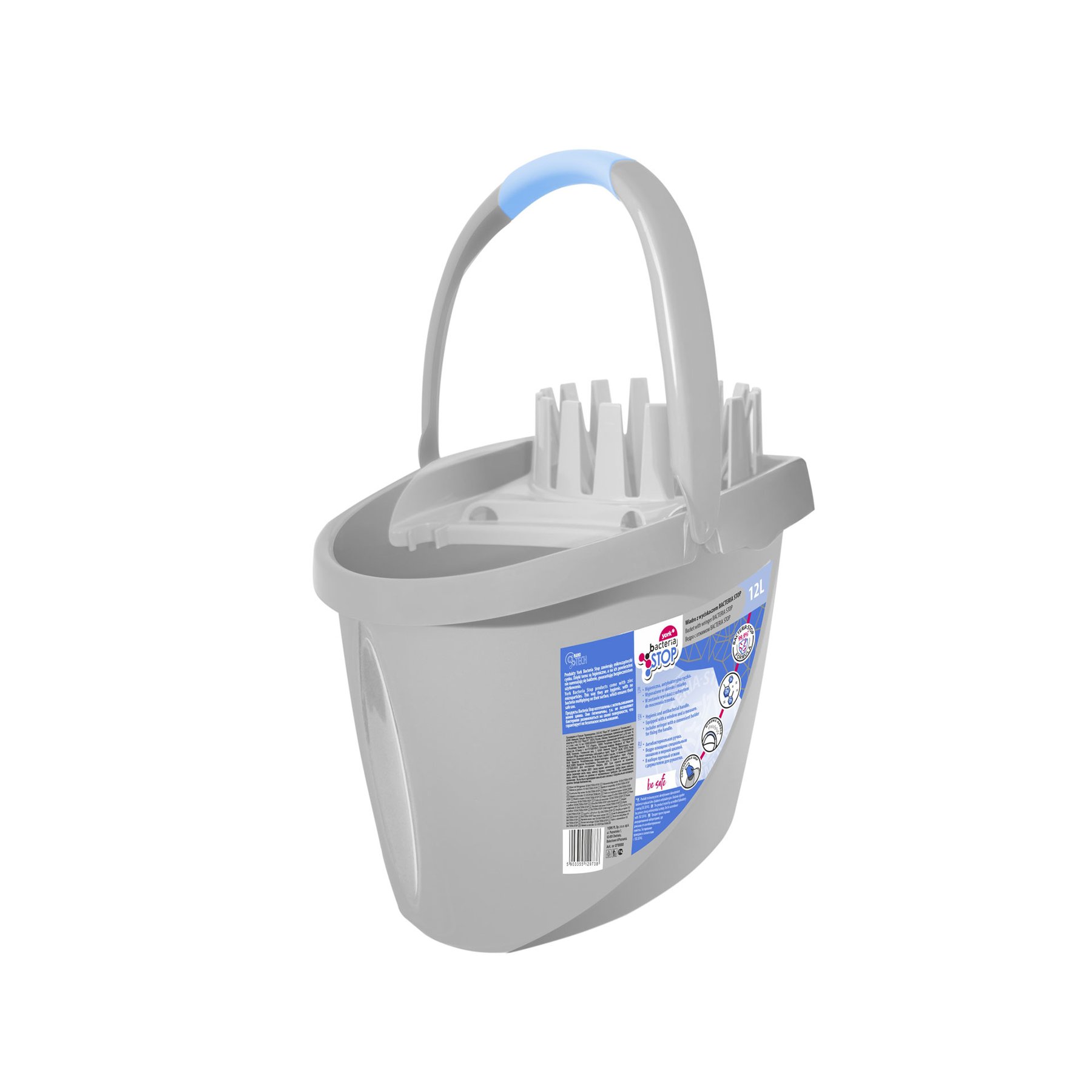 Bucket York Bacteria Stop, with squeeze, 12 L