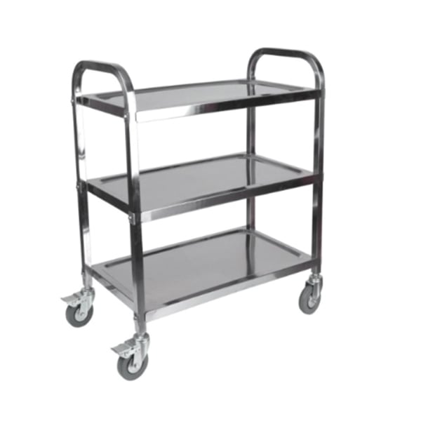 Trolley for serving Office 1, 3 levels, metal, 86.5 х 45 х 89.5 cm