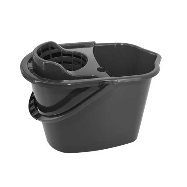 Bucket York, rectangular, with squeeze, 10 L, 36 х 27 х 25 cm