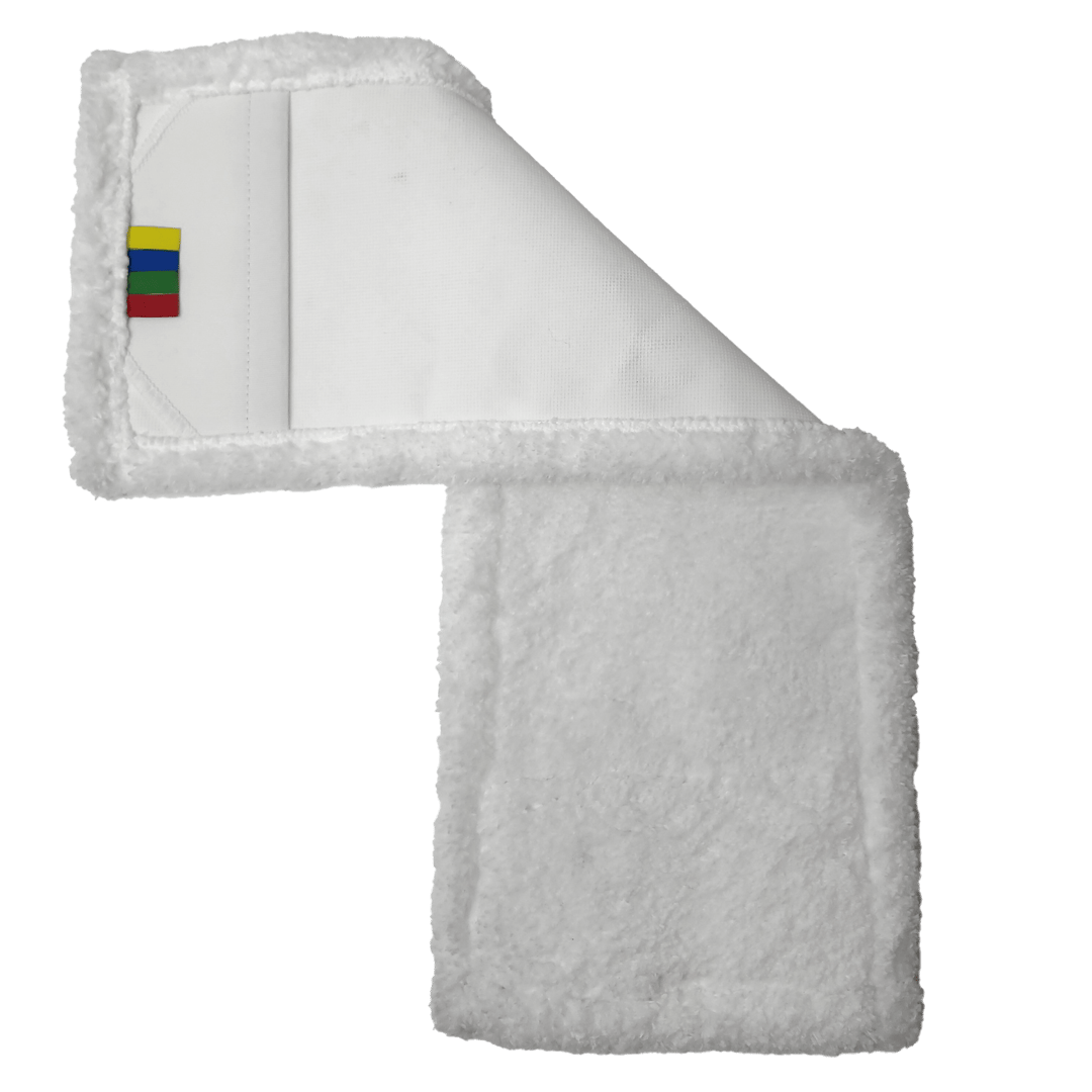 Mop for wet cleaning Up Hospital, Color strips, microfiber, with wings, 40 cm