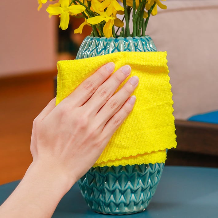 Кърпа Unic Rainbow, микрофибърна, универсална, 30 x 30 cm, 7 броя